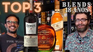 Top 3 Los Mejores Whiskies de 18 años Blended Scotch [upl. by Namielus]