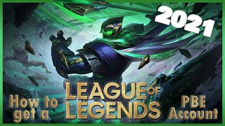 How to get a League of Legends PBE account WORKING 2024 [upl. by Greene]