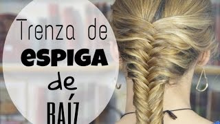 Trenza de espiga de raíz  Sofi Look [upl. by Lawtun702]