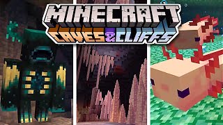 Everything You Need To Know About Minecraft 117  Caves And Cliffs [upl. by Ynnij815]