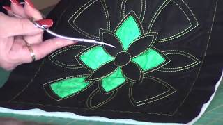 How To Reverse Applique  Embroidery Machine [upl. by Karyn]