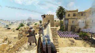 DEFENSE OF QASIRA CASTLE  Mount amp Blade 2 BANNERLORD [upl. by Ariadne]