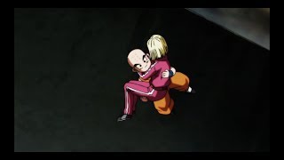 krillin saves android 18loveable moments [upl. by Buseck996]