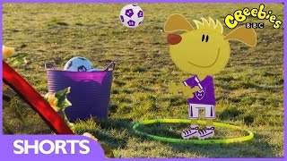 CBeebies Footy Pups  Catching The Ball [upl. by Nalon]