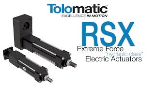 RSX Extreme Force Electric Linear Actuator [upl. by Yrhcaz]