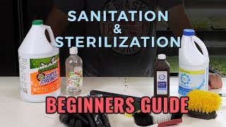 A Beginners Guide Hydroponic Sanitation amp Sterilization [upl. by Annyrb476]