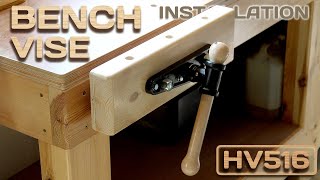 How to Mount a Workbench Vise [upl. by Axe]