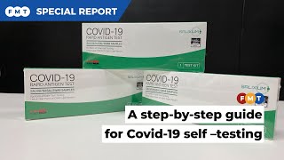 How to do a Covid19 selftest [upl. by Eirased]