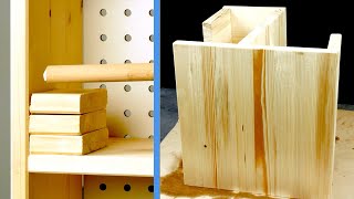 Top 10 Videos – Unbelievably Simple DIY Wood Projects [upl. by Vic]