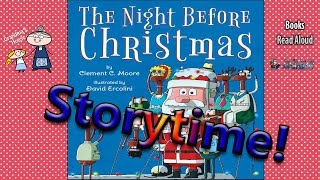 THE NIGHT BEFORE CHRISTMAS Read Aloud  Story Time  Bedtime Story Read Along Books [upl. by Khai]