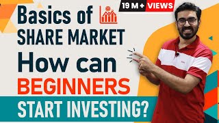 Stock Market For Beginners  How can Beginners Start Investing in Share Market  Hindi [upl. by Lynnell560]