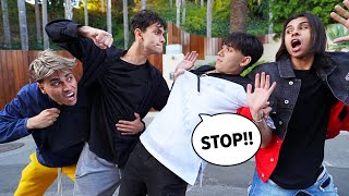 FIGHTING IN FRONT OF OUR FAMILY PRANK [upl. by Fanestil]