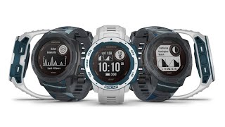 Garmin Instinct Solar Surf  The Smartwatch Made for Surfers [upl. by Naffets]