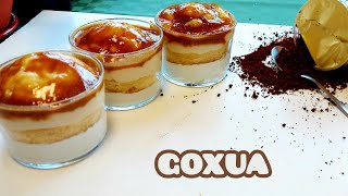 Goxua Dulce Double cream DessertDessertTipico Postre Vasco [upl. by Maurise]