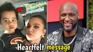 Lamar Odoms Heartfelt Message to Khloe Kardashian About Son Tatum at Reunion [upl. by Anilrac675]