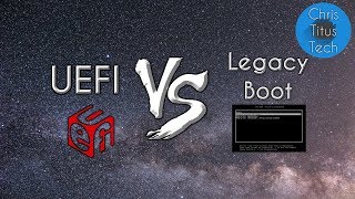 UEFI vs Legacy BIOS Boot  GPT vs MBR DOS  Explained [upl. by Shirl]