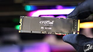 Crucial P5 1TB  NVMe M2 SSD Review [upl. by Ramu]