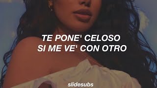 te pone celoso si bailo con otro yo no soy de ellos ni tuya tampoco 🔥 LetraLyrics [upl. by Anilatak]