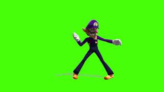 Waluigi  Specialist Persona 4  10 Hour Green Screen [upl. by Kellia]