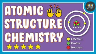 Atomic Structure Protons Electrons amp Neutrons  Chemistry [upl. by Mendive]