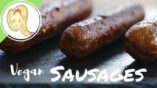 Easy VEGAN Sausages [upl. by Atteval930]