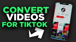 How to Convert Videos for TikTok Super Easy [upl. by Nahgiem]