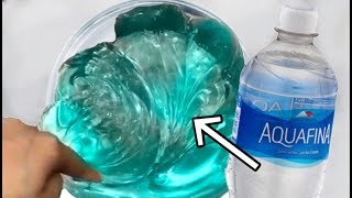 1 INGREDIENT SLIME 💧 ❓ WATER  slime [upl. by Boorman965]