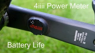 4iiii Power Meter Battery Life amp Replacement [upl. by Peppard153]