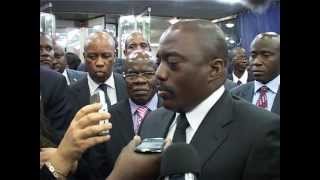 Interview du Président Joseph Kabila à la Radio de lOnu à New York 25 septembre 2012 [upl. by Peatroy206]