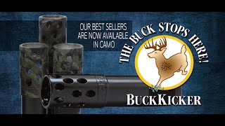 Kicks BuckKicker Buckshot Choke Pattern Testing [upl. by Adnih]