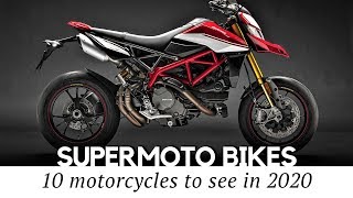 Top 10 Supermoto Bikes for Streets and Track Production Motards of 2020 [upl. by Capps]