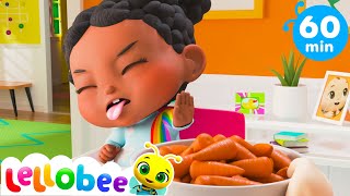 Yummy Yes Eat Veggies  Vegetable Song  Baby Nursery Rhyme Mix  Preschool Playhouse Songs [upl. by Nojad]