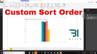 Power BI  Custom Sorting in 3 Easy Steps [upl. by Chappie]