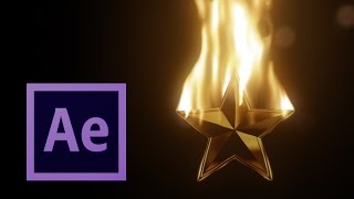 Realistic FIRE Simulation  After Effects TUTORIAL [upl. by Lewak214]