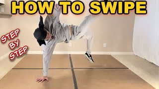 How To Do a Swipe Breakdance Move For Beginners  Como Hacer Swipes  Power Move Basics [upl. by Kain]