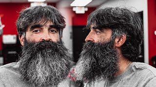 From Homeless to Hollywood Epic Haircut Transformation [upl. by Refiffej]