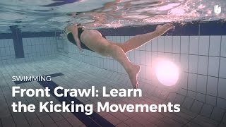 Swimming Techniques Leg Movements  Front Crawl [upl. by Eimaj]