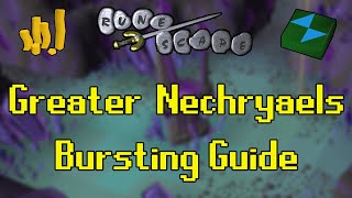 Old School RuneScape Greater Nechryaels Bursting Guide  Loot from 5000 [upl. by Ahteres795]