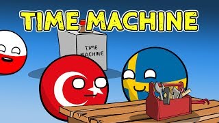 Poland in a bar  Sweden invents time machine  Countryballs [upl. by Etnaid]