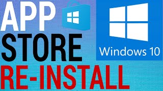 How To ReInstall Windows Store  Microsoft Store [upl. by Seward4]