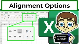 Excel Alignment Options Tutorial [upl. by Ennaeel]