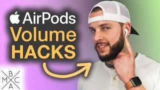 3 QUICK amp EASY Ways To Control AirPods VOLUME [upl. by Aimal]