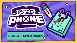 Gartic Phone  The Drawing Telephone Game 8Player Gameplay [upl. by Esiocnarf]