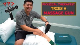 Do Massage Guns Really Help  Physical Therapist Reviews Achedaway Massage Gun [upl. by Lebasiram176]