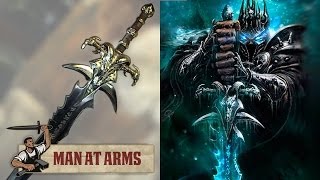 The Lich Kings Frostmourne World of Warcraft  MAN AT ARMS [upl. by Aicilyt]