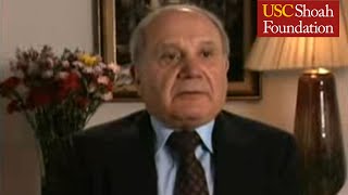 Auschwitz II Birkenau Sonderkommando Testimony Clips  USC Shoah Foundation [upl. by Irakuy]