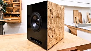 Making A Powered Sub Woofer  High Quality Bass  DIY Speaker [upl. by Iahcedrom441]