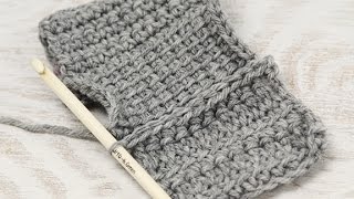 How to Join in Single Crochet Flat Seam [upl. by Airdnek]