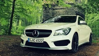 2014  2015 MercedesBenz CLA 45 AMG PP  Test Drive amp Review  TheGetawayer [upl. by Ettevey]