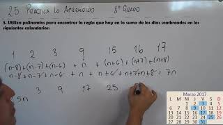 25 PRACTICA LO APRENDIDO 8º GRADO [upl. by Allys]